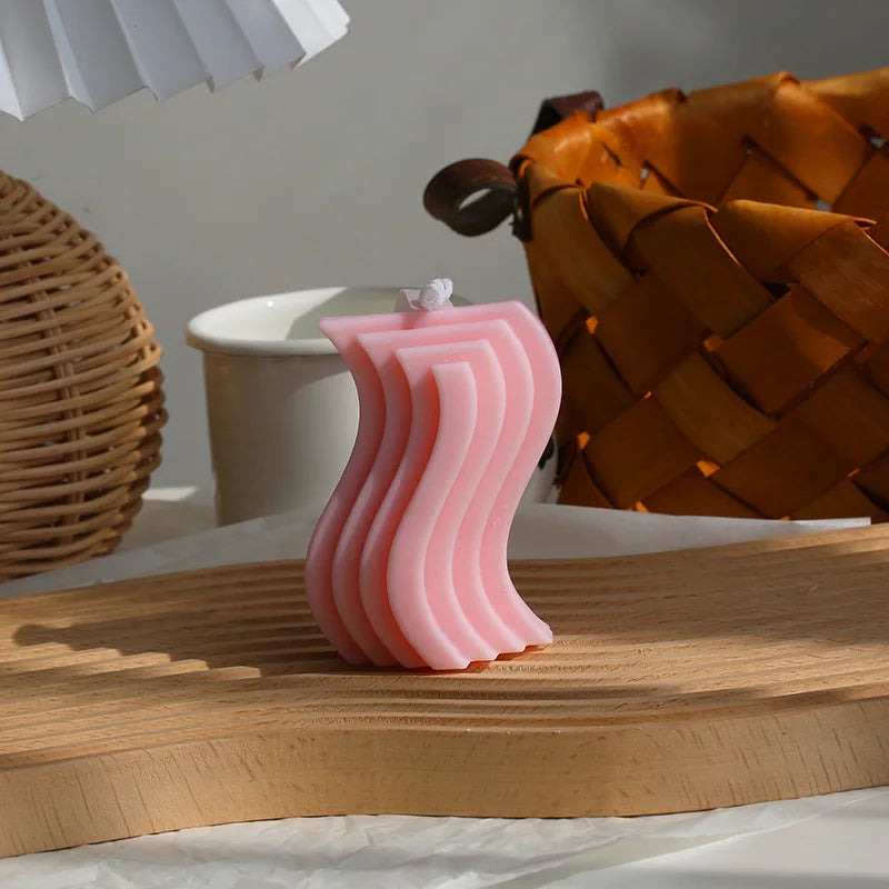 1PC Ins Style Geometric Scented Candles Gift Home Decoration Aromatic Candles Guest Gift Candles Wedding Candles Candle Gift