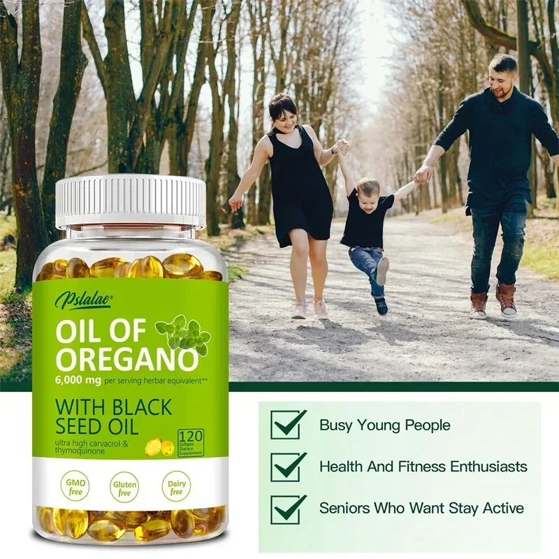 Oregano Oil - Immune and Antioxidant Support Supplement