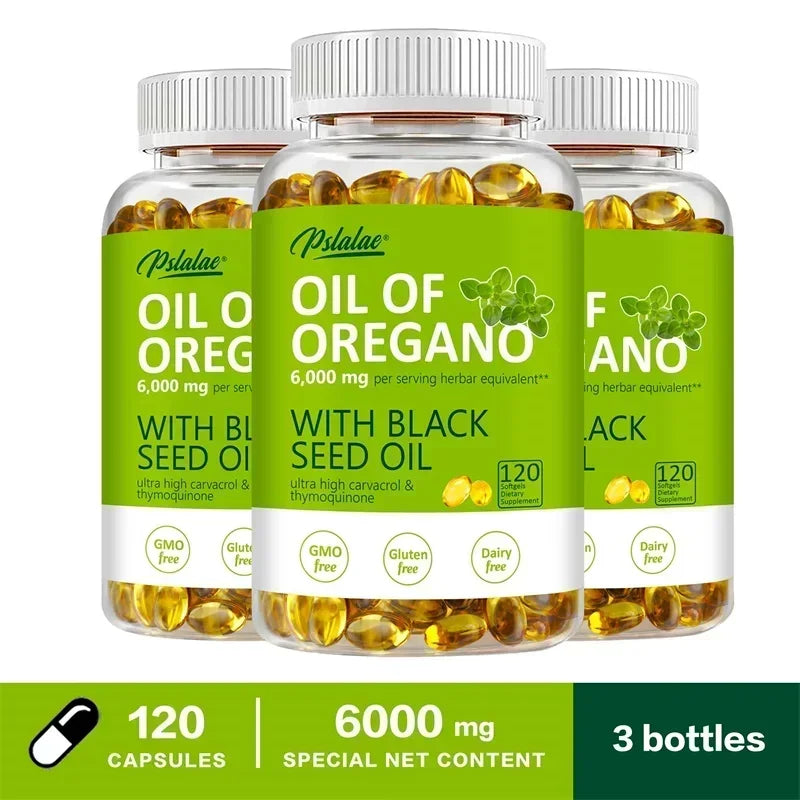 Oregano Oil - Immune and Antioxidant Support Supplement