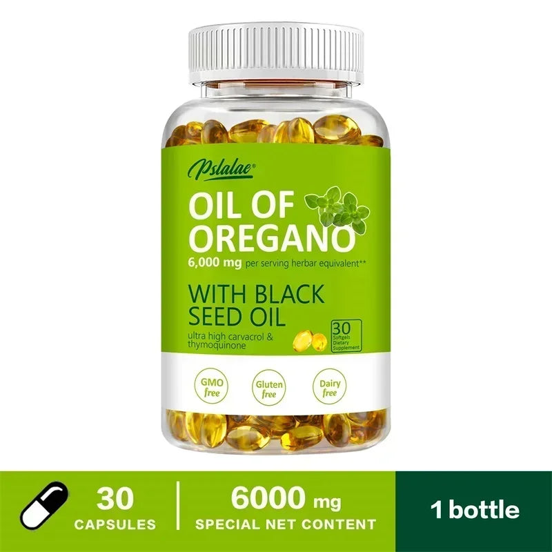 Oregano Oil - Immune and Antioxidant Support Supplement