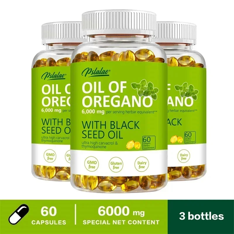Oregano Oil - Immune and Antioxidant Support Supplement